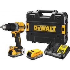 DeWALT DCD800E2T gręžtuvas - suktuvas 2x1.7 Ah POWERSTACK